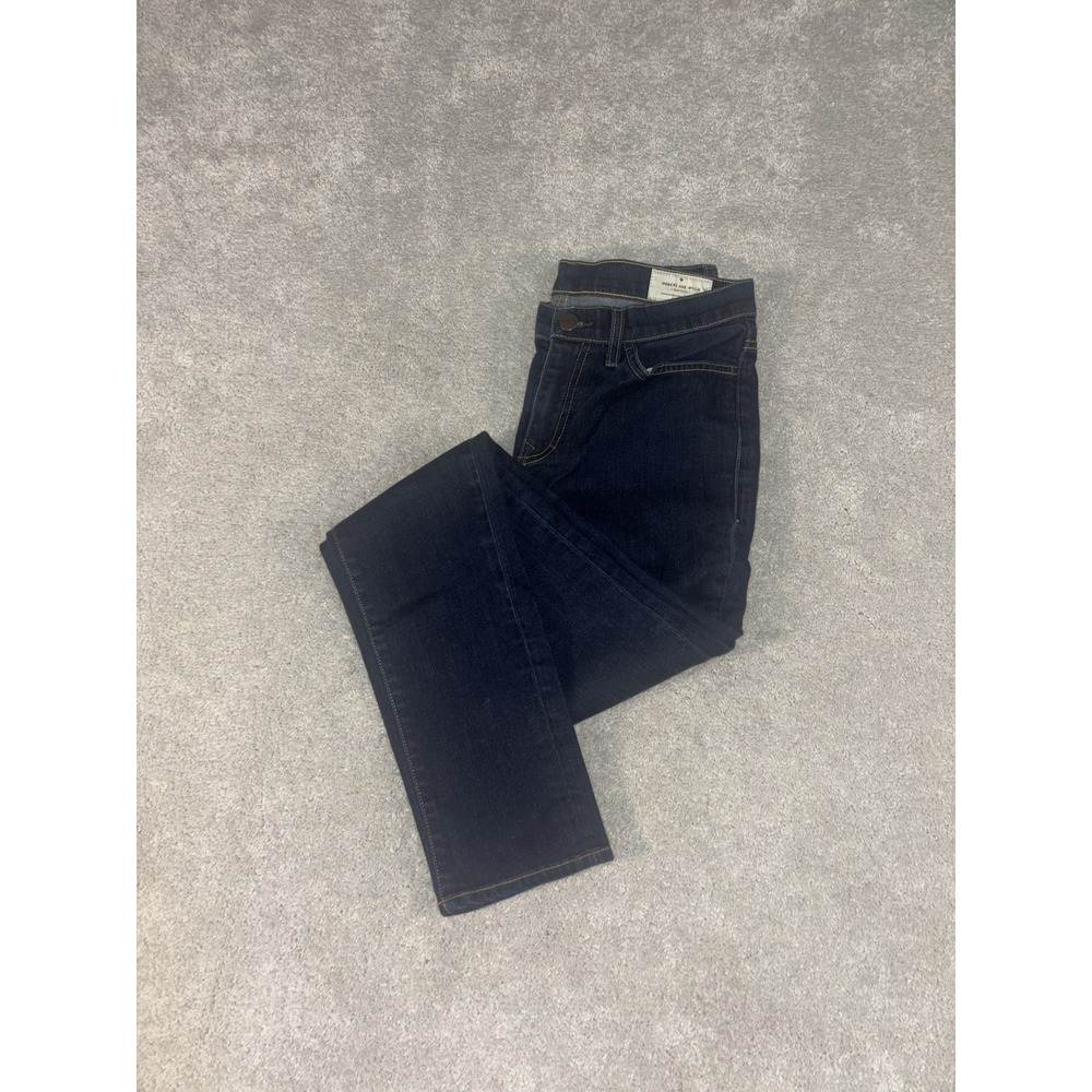 Imogene and Willie Jeans Women's 27 Blue Dark Wash Denim Lucy Slim Fit Straight